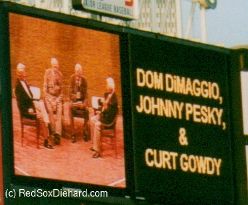 Pesky, DiMaggio, Gammons, and Gowdy