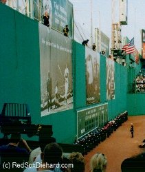 Banners on the Green Monster