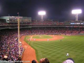 From the right field roof