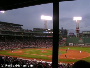 Fenway as seen from Section 13