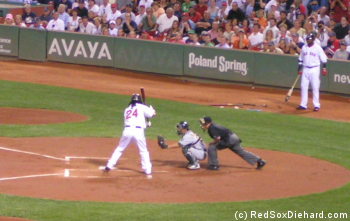 Manny at the plate
