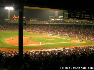 Fenway Park section 28 view