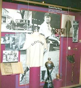 Cy Young display