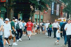 Yawkey Way before the game