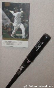 Manny's World Series bat